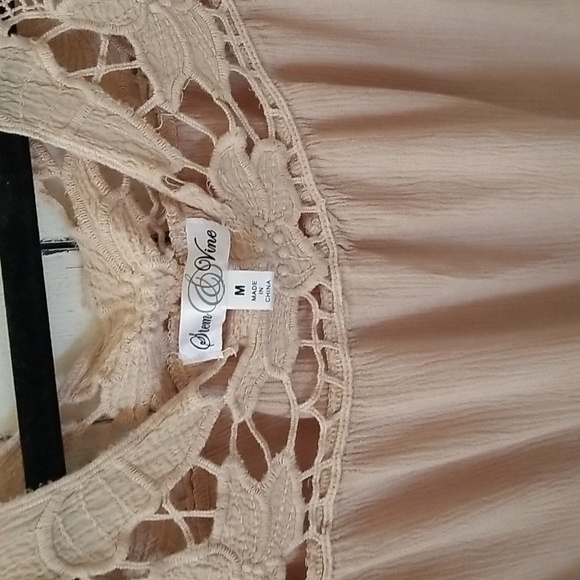 - Stem & Vine Lace Blouse/Top -Coastal Cowboy sz M - Picture 2 of 3